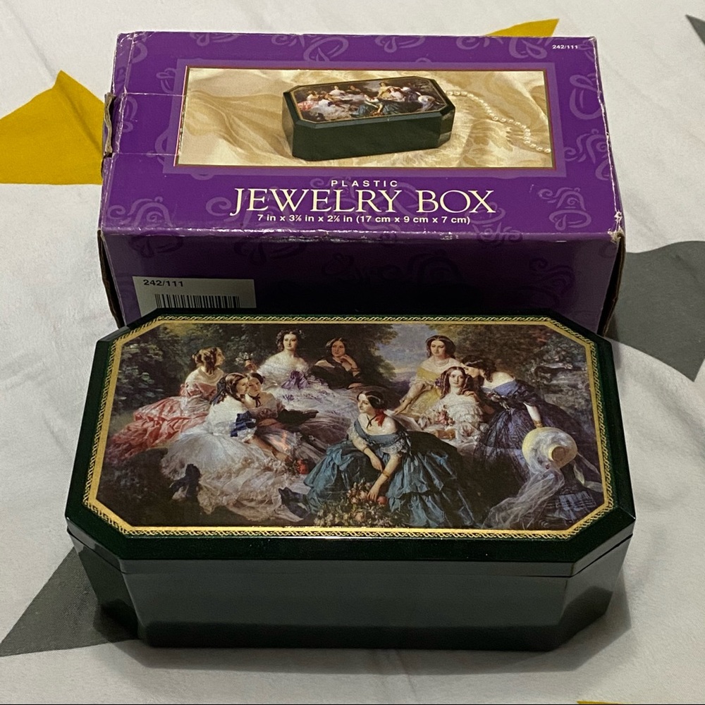 💎 1995 Vintage Jewelry Box
